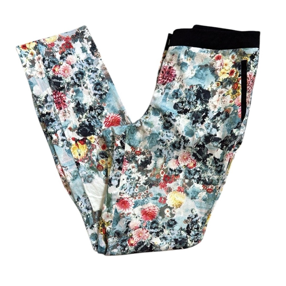 🌻 H&M Floral Work Pants